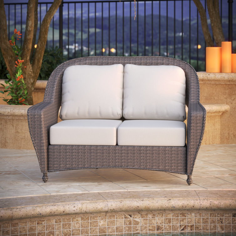 Sunbrella outdoor outlet loveseat cushions